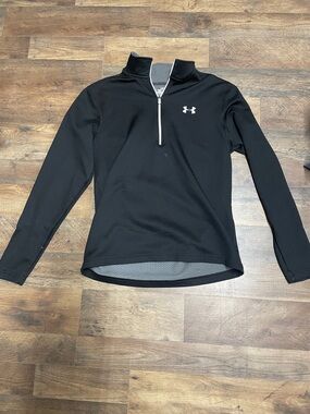 Under Armour Black Half-Zip Pullover Jacket